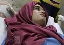 هانیه دختر فداکار سرپل ذهابی به تهران اعزام شد