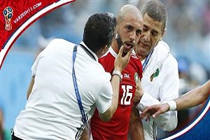 هافبک مراکش از بیمارستان مرخص شد