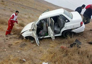واژگونی پراید جان یک کودک را گرفت