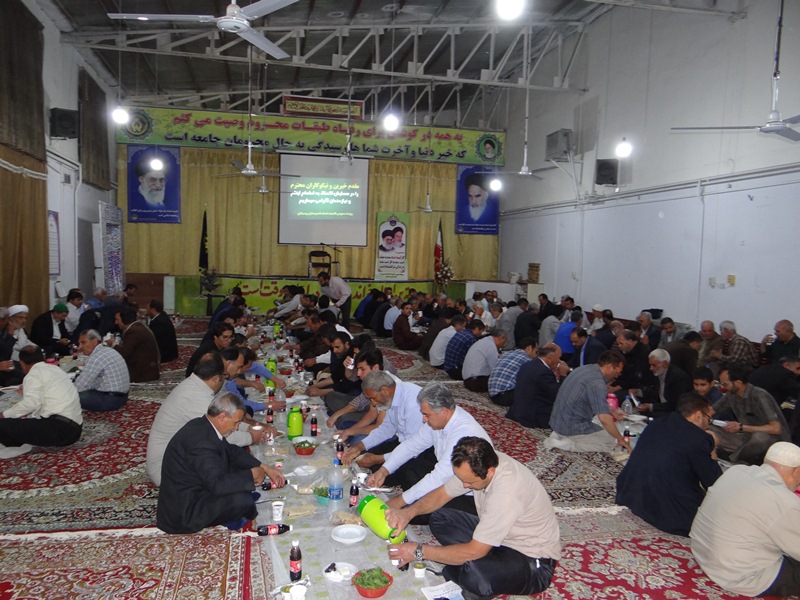 کمک میلیونی خیران بردسکن برای اطعام ایتام در ماه مبارک رمضان