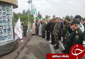 برگزاری صبحگاه نیرو&zwnj;های مسلح در قزوین