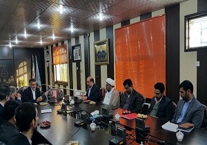 بازدید مسئولان از شعب ۱و۲ اجرای احکام شورای حل اختلاف اهواز