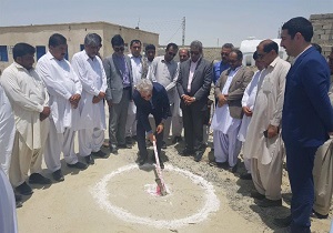 کلنگ زنی ساخت مدرسه خیری روستایی چابهار