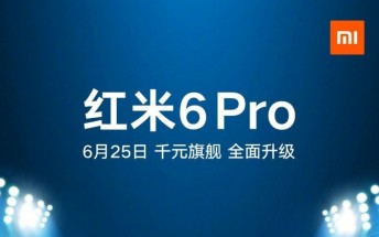 تاریخ عرضه شیائومی Redmi 6 Pro مشخص شد