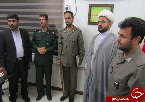تودیع و معارفه فرمانده حوزه مقاومت بسیج دانش آموزی کارون