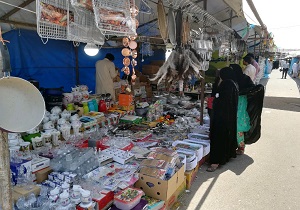 گشایش نمایشگاه عرضه مستقیم کالا در ایرانشهر