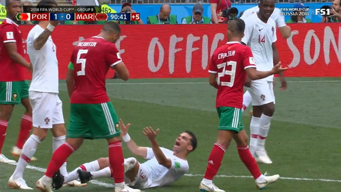 بی شرمانه ترین تمارض جام جهانی 2018 را کدام بازیکن انجام داد؟+عکس