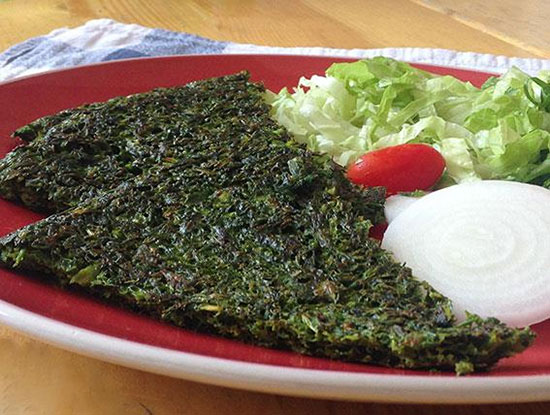 طرز تهیه پخت یک کوکو سبزی با طعمی فوق العاده