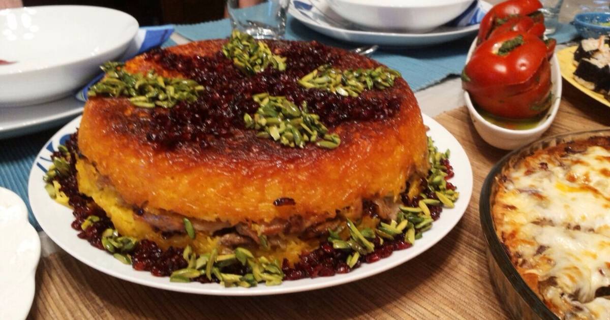 طرز تهیه ته چین مرغ خوشمزه