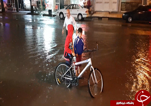 بارش باران و زیر آب رفتن معابر در گلستان / برای رفع مشکل آبگرفتگی معابر چه چاره&zwnj;ای اندیشیده شده است؟