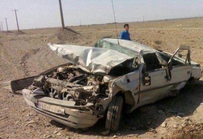 واژگونی خودرو دردیر چهار کشته و مصدوم برجا گذاشت