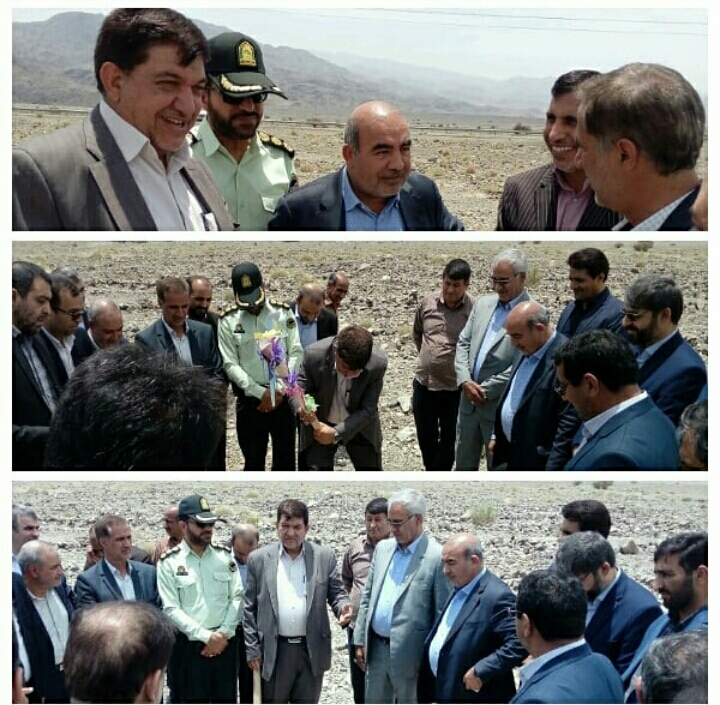 ‌ ️‍ کلنگ زنی ساختمان جدید زندان جیرفت