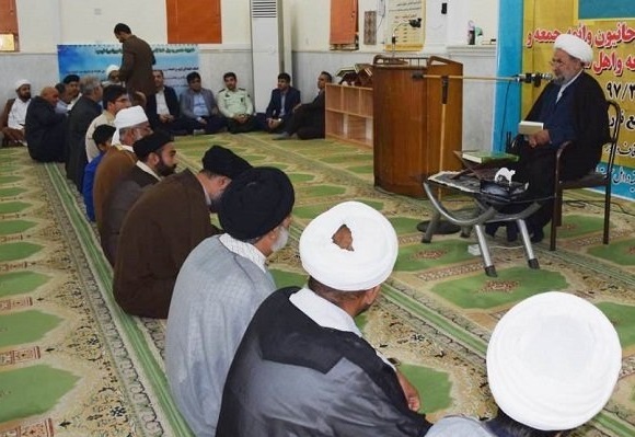 همایش استانی &laquo;خدیجه، مادر امت&raquo; در مسجد جامع نور اهل سنت شهرستان کنگان برگزار شد