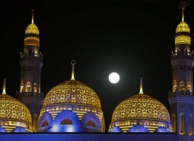 تصویر ماه در شهر های مختلف