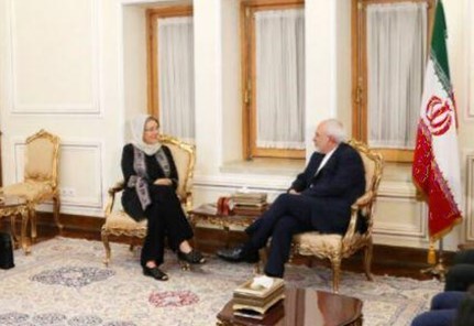 هماهنگ کننده ویژه سازمان ملل در امور لبنان با ظریف دیدار کرد