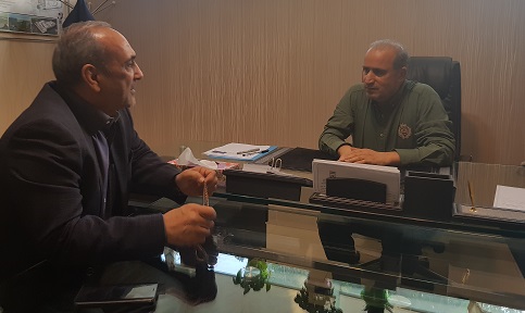 دیدار تاج و گرشاسبی در فدراسیون فوتبال