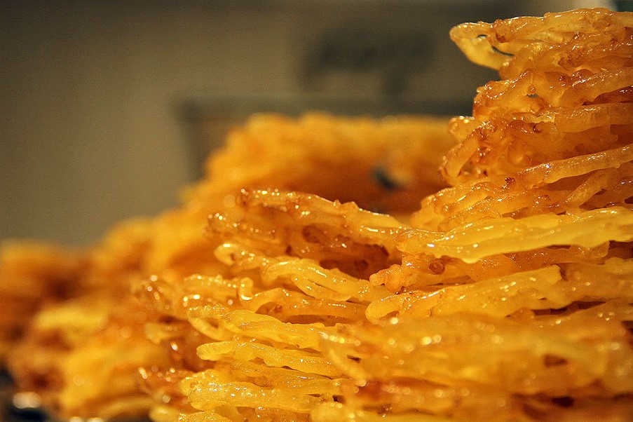 طرز تهیه زولبیا و بامیه خوشمزه و مخصوص+ آموزش تصویری