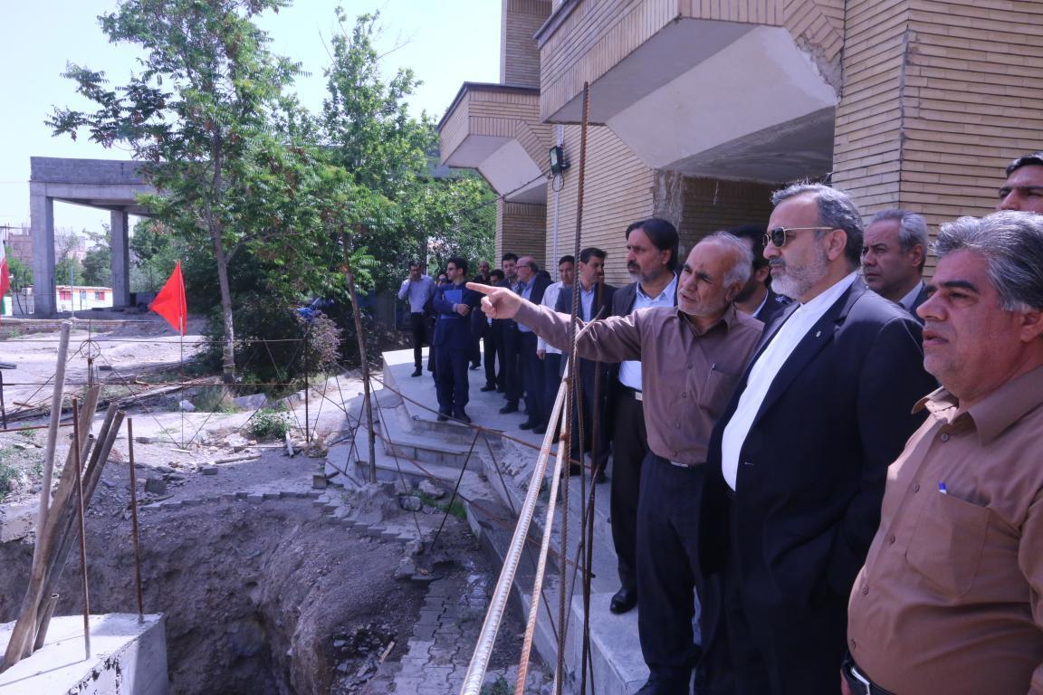 بازدید استاندار خراسان رضوی از مراحل اجرایی طرح فرهنگی باغ موزه دفاع مقدس