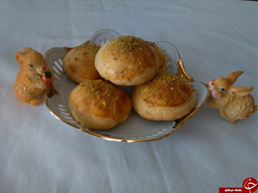طرز تهیه کلوچه کنجدی و گردویی خوشمزه