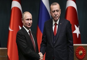 سوریه محور گفتگوی تلفنی پوتین و اردوغان