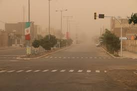 ورود گرد و غبار به آسمان استان ایلام