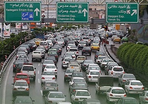 ترافیک نیمه سنگین صبحگاهی در بزرگراه‌های منتهی به پایتخت