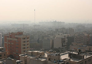 کاهش غلظت آلودگی هوای مهاباد