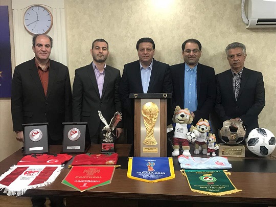 تحویل کلیه نمادها، یادبو&zwnj;ها و نشان&zwnj;های جام جهانی به موزه مرکز ملی فوتبال
