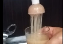 نگاهی به وضعیت آب شرب اهواز + فیلم