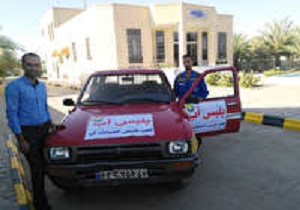 پلیس آب در طبس