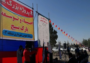 طرح&zwnj;های تجمیعی شهرداری منطقه سه زاهدان کلنگ زنی شد