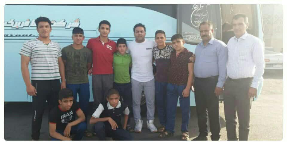 نونهالان آزادکار کرمانی عازم لرستان شدند‍