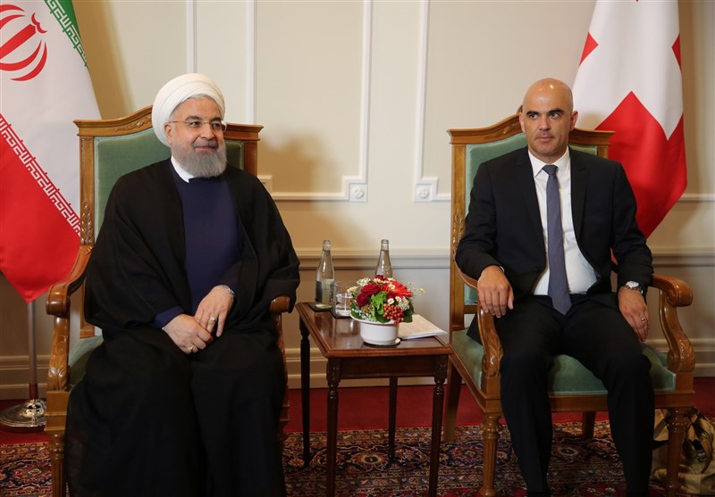 مذاکرات خصوصی روسای جمهوری ایران و سوئیس/ تاکید بر توسعه همه جانبه روابط تهران &ndash; برن