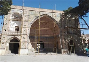 آغاز مرمت مسجد تاریخی امام در سمنان