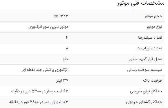 سایپا SE 131 (تنوع رنگ)