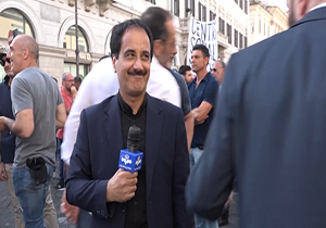 فیلمی جدید از مشکلات همیشگی حمید معصومی نژاد حین گفتن پلاتو