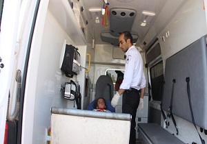 نجات جان دختر بچه در ارتفاعات سخت گذر الموت