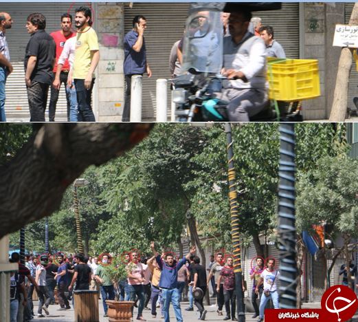 اغتشاشگران بازار تهران را شناسایی کنید + تصاویر