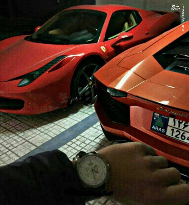 پارکینگ چندمیلیاردی بچه پولدار ایرانی!+تصویر