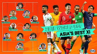 بازیکنان ایران در تیم منتخب برترین بازیکنان آسیایی جام جهانی ۲۰۱۸