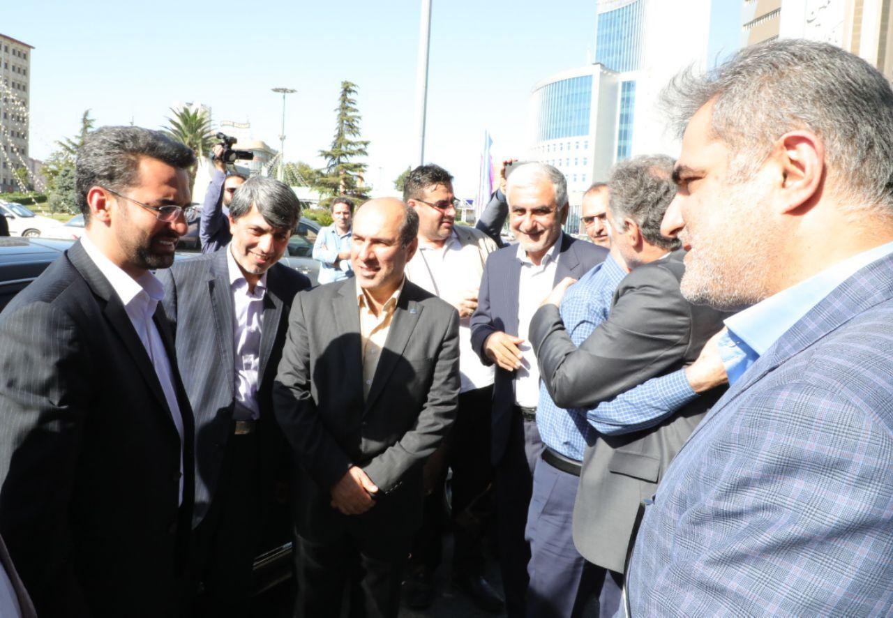 وزیر ارتباطات وارد مازندران شد