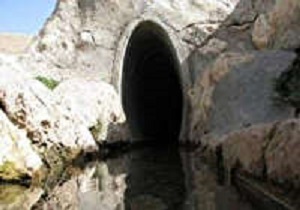 جاری شدن آب در قنات روستای آویشک