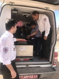 نجات جان مادر باردار در قوچان