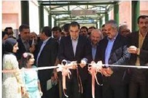 بهره برداری از بیمارستانی در بانه با حضور وزیر بهداشت