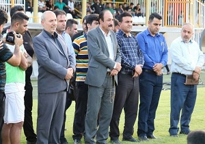 برگزاری تمرین  امروز تیم نفت مسجدسلیمان با حضورنماینده مجلس
