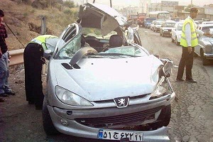 بی توجهی به جلو مرگ راننده پژو در جاده ساوه را رقم زد