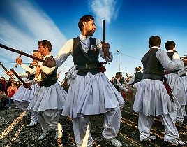 برگزاری جشنواره اقوام در روستای دره دشت رودبار