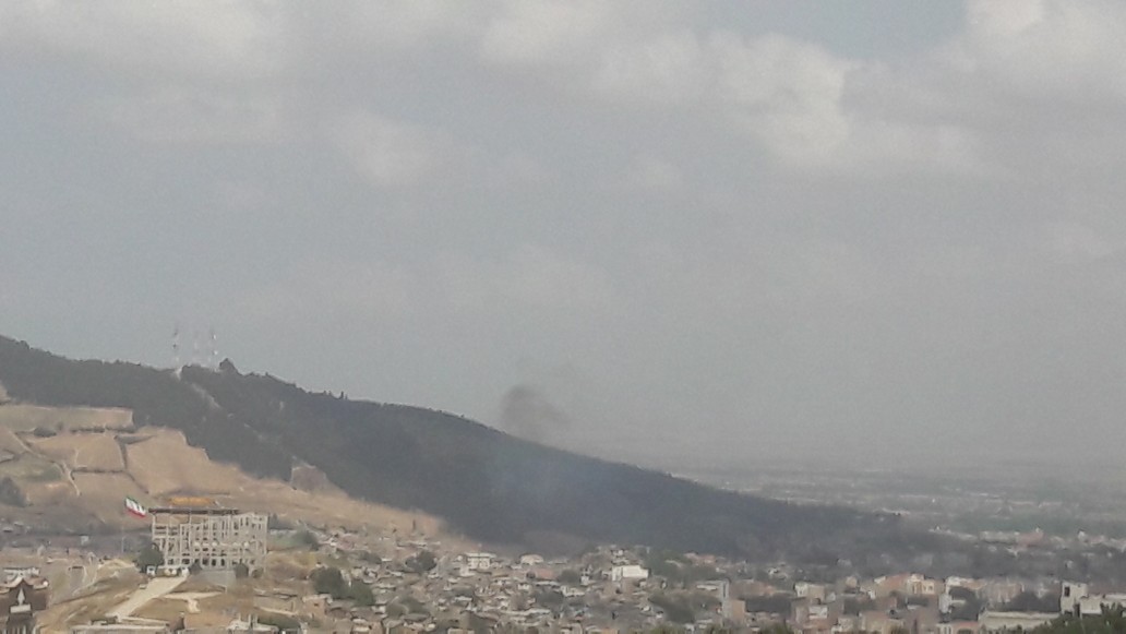 اطفا حریق جنگل هزار پیچ گرگان