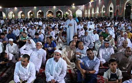 اطعام 800 زائر پاکستانی در حرم مطهر رضوی