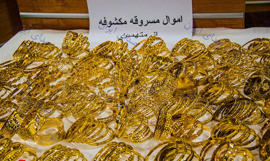 سارقان 7 کیلو طلا توسط پلیس اصفهان دستگیر شدند